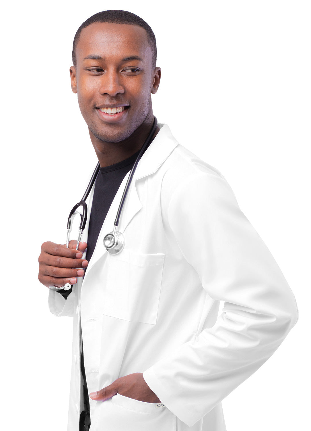 Adar Universal Unisex 39" Lab coat with Inner Pockets (More Color)