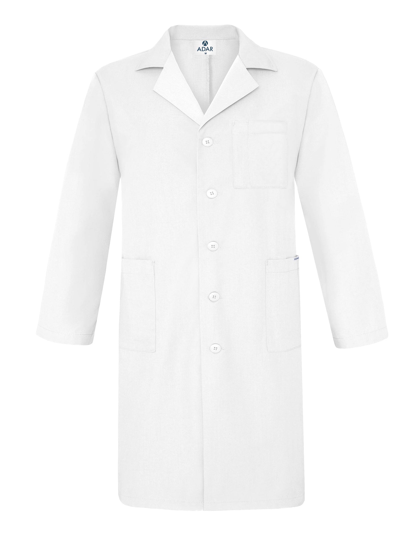 Adar Universal Unisex 39" Lab coat with Inner Pockets (More Color)