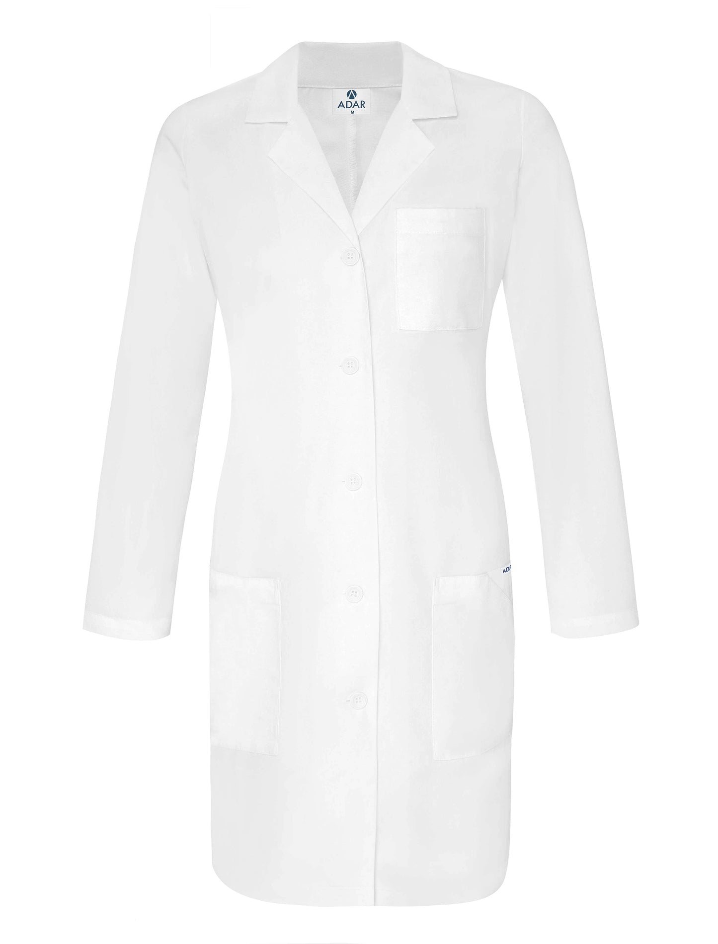Adar Universal Women's 36" Slim-Fit Lab Coat