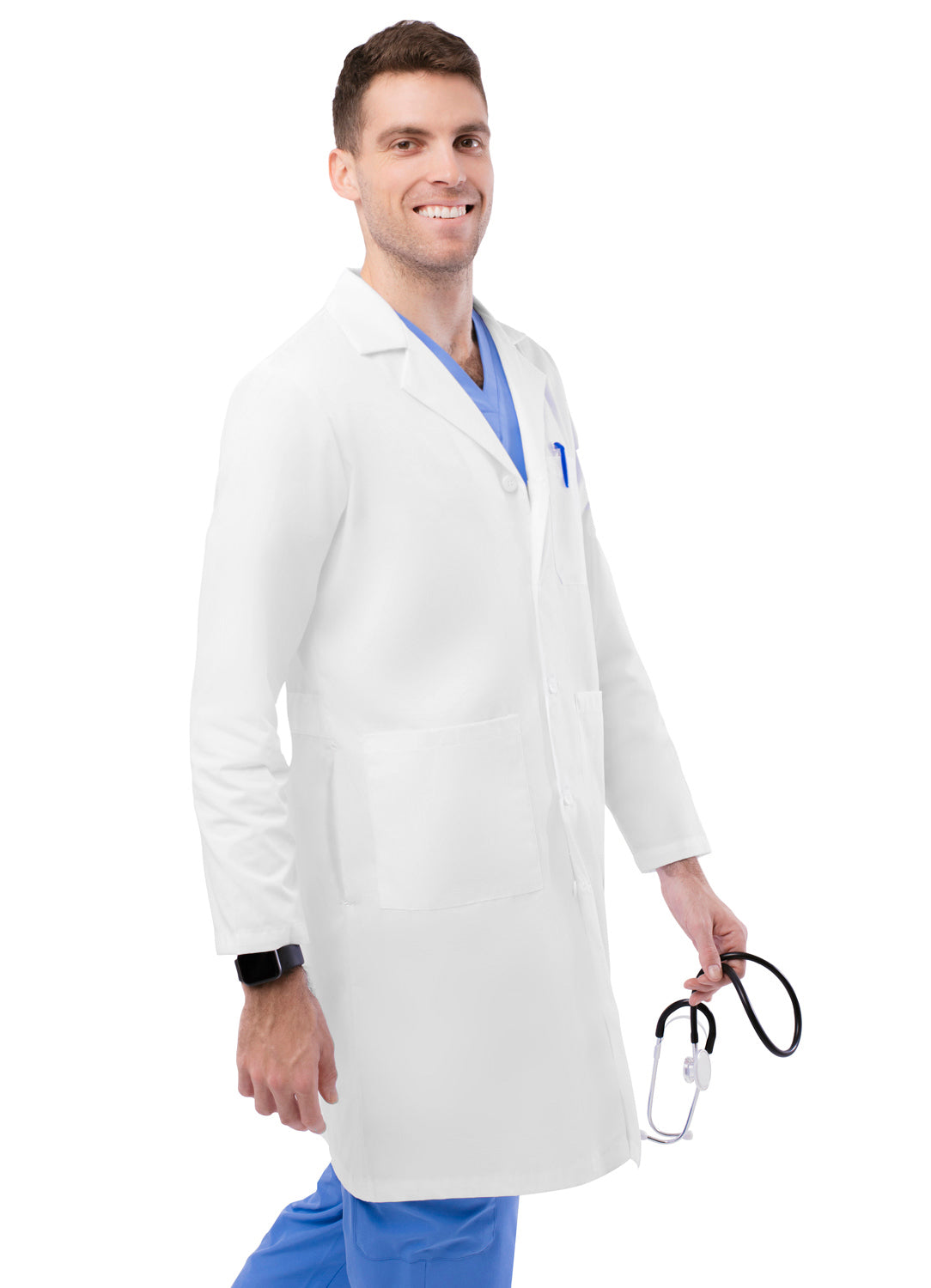 Adar Universal Unisex 39" Midriff Lab Coat