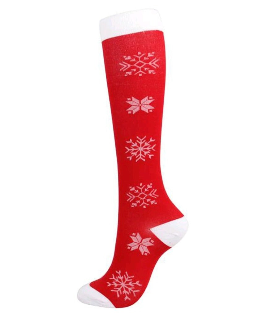 Compression Socks for Women/ Men Circulation Knee High Compression Socks 15-20mmHg for Nurse, Running Athletic, Cycling, Pregnancy, Travel