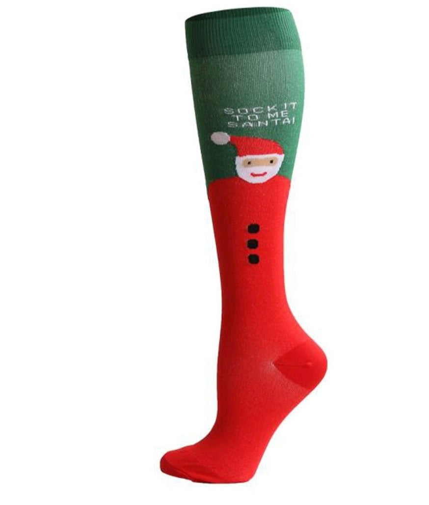 Compression Socks for Women/ Men Circulation Knee High Compression Socks 15-20mmHg for Nurse, Running Athletic, Cycling, Pregnancy, Travel