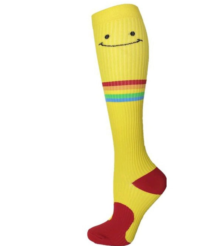 Compression Socks for Women/ Men Circulation Knee High Compression Socks 15-20mmHg for Nurse, Running Athletic, Cycling, Pregnancy, Travel
