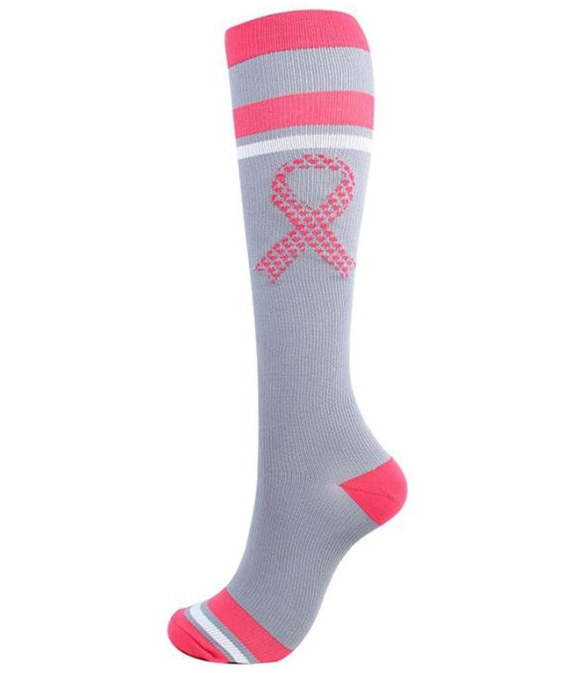 Compression Socks for Women/ Men Circulation Knee High Compression Socks 15-20mmHg for Nurse, Running Athletic, Cycling, Pregnancy, Travel
