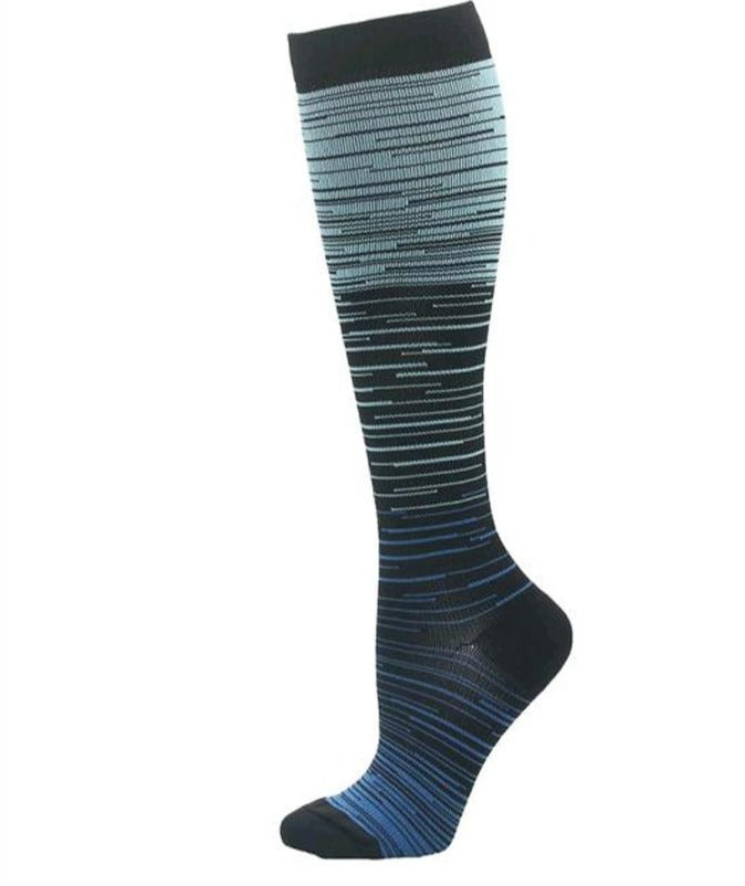 Compression Socks for Women/ Men Circulation Knee High Compression Socks 15-20mmHg for Nurse, Running Athletic, Cycling, Pregnancy, Travel