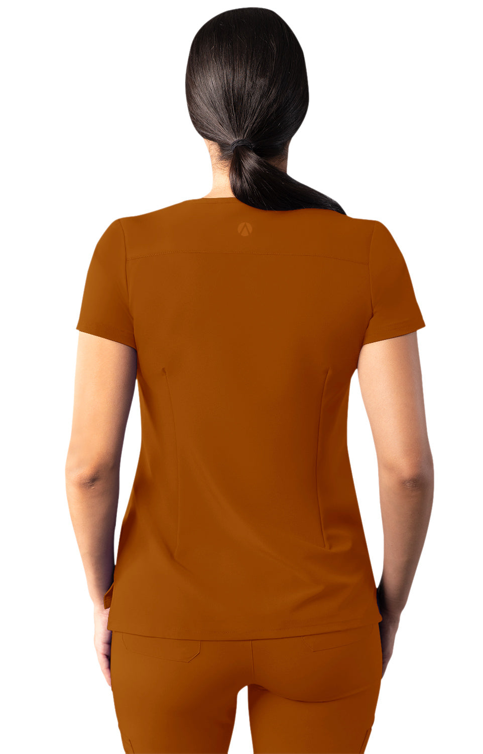 ADAR Addition Women's Modern V-Neck Scrub Top