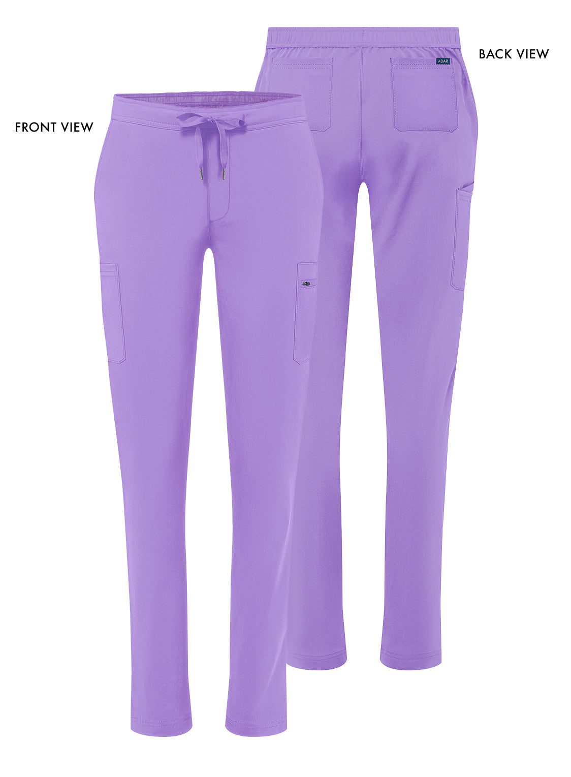 ADAR Addition Women's Skinny Leg Cargo Drawstring Pant