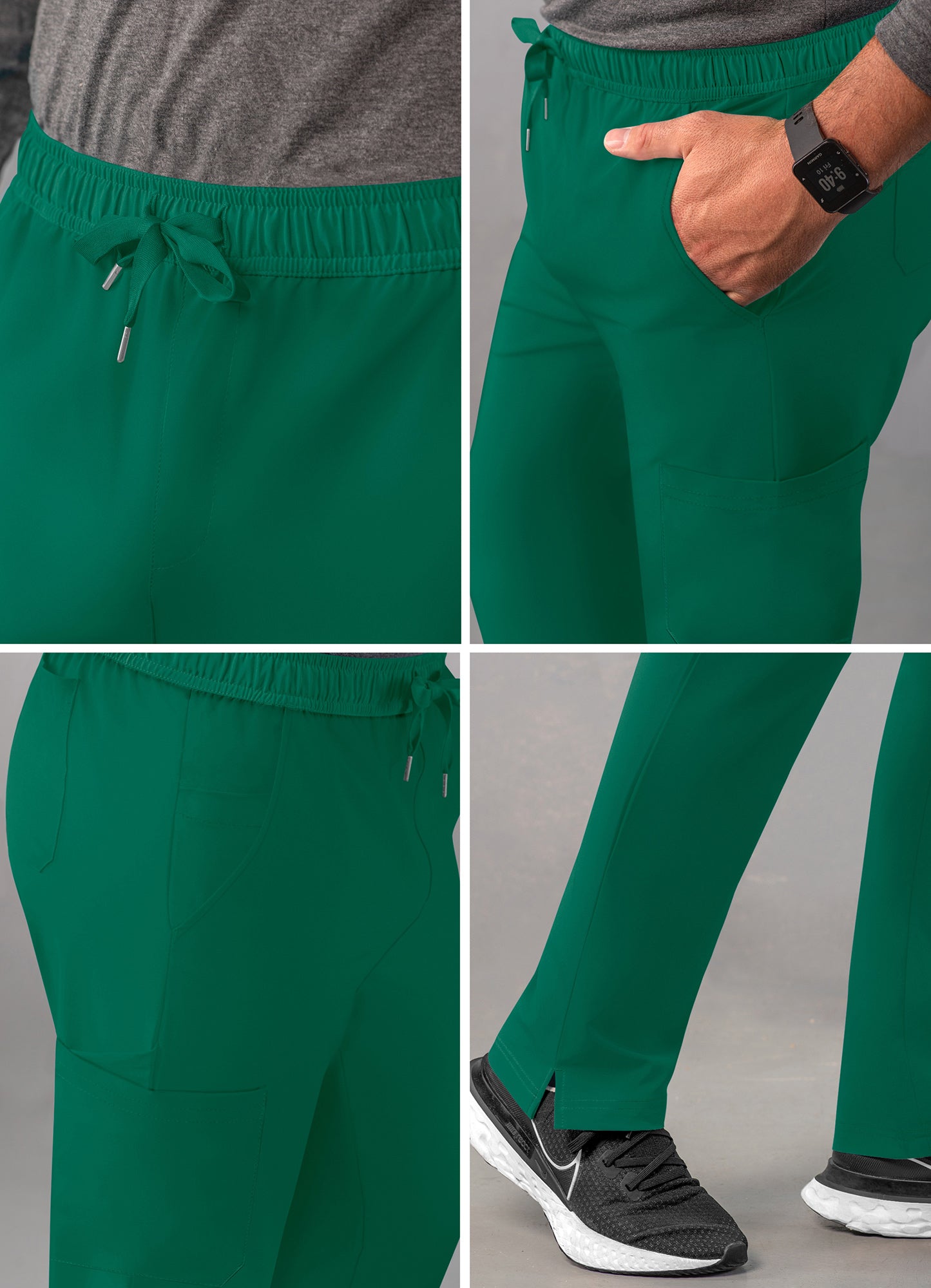 ADAR Addition Men's Slim Leg Cargo Drawstring Pant