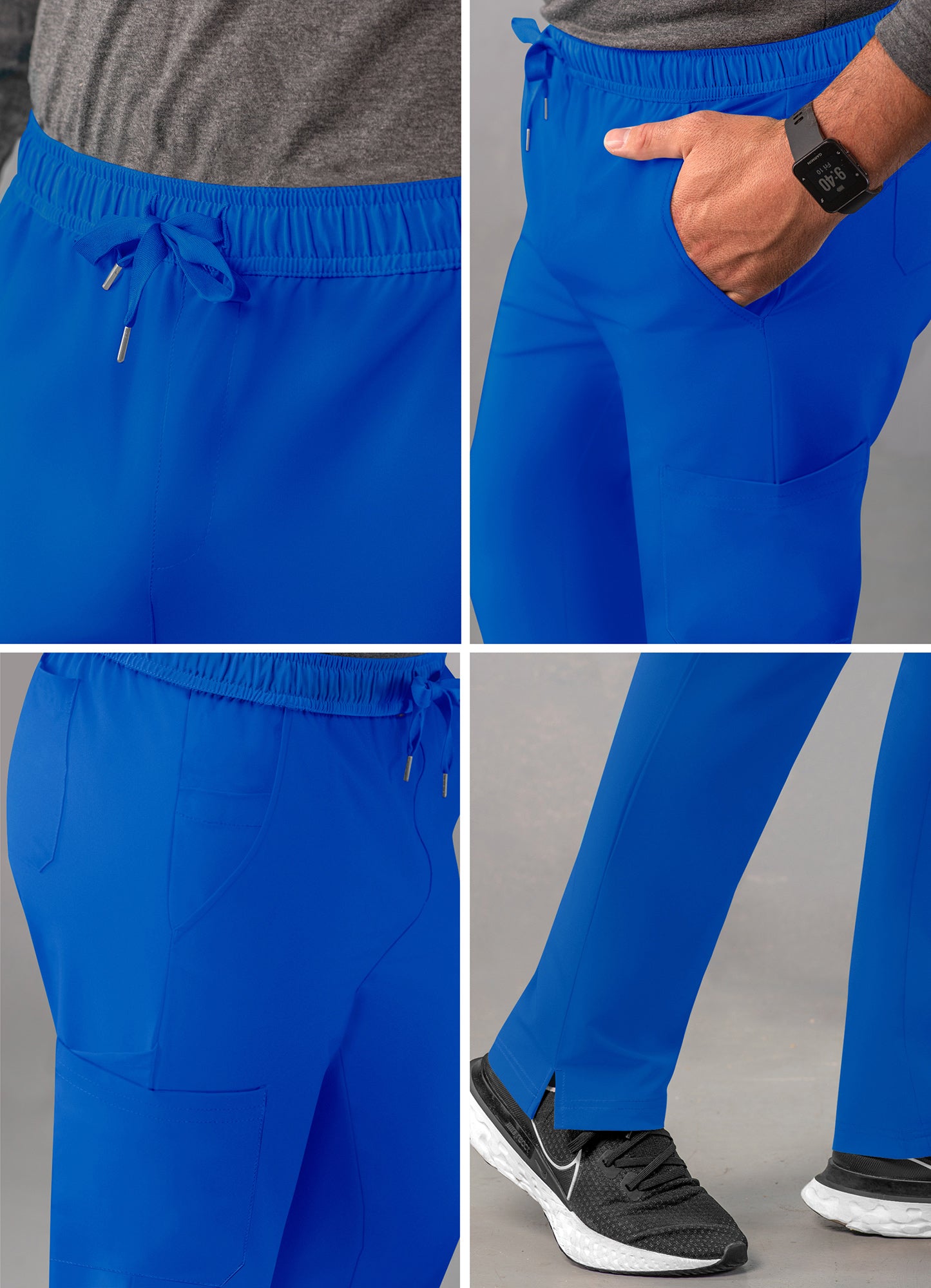 ADAR Addition Men's Slim Leg Cargo Drawstring Pant