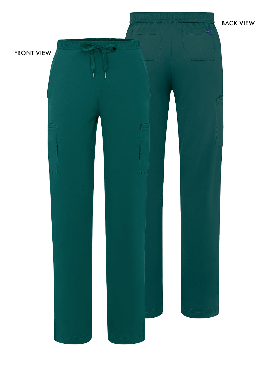 ADAR Addition Men's Slim Leg Cargo Drawstring Pant