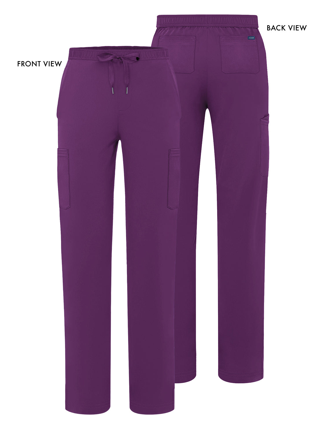 ADAR Addition Men's Slim Leg Cargo Drawstring Pant