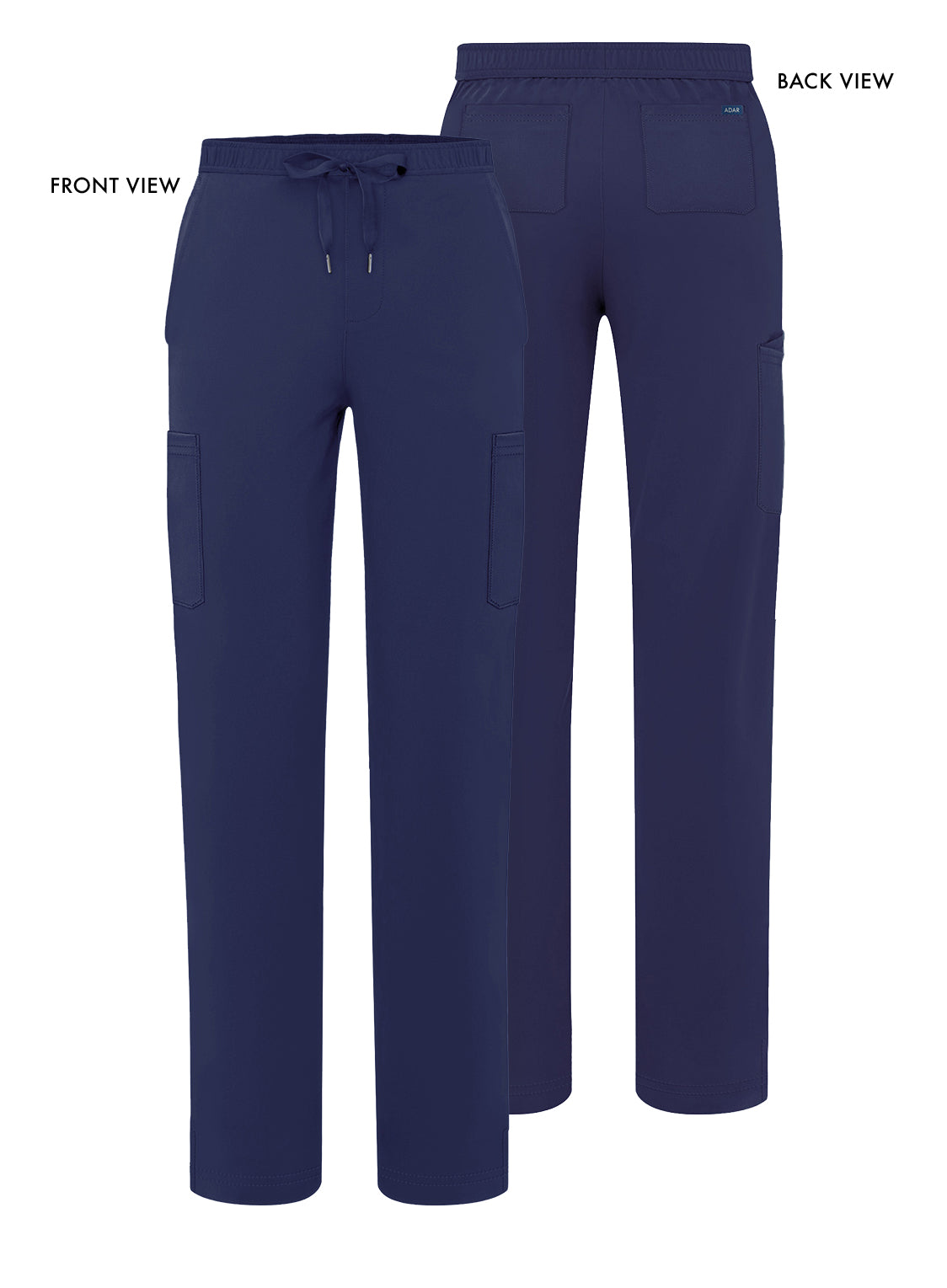 ADAR Addition Men's Slim Leg Cargo Drawstring Pant