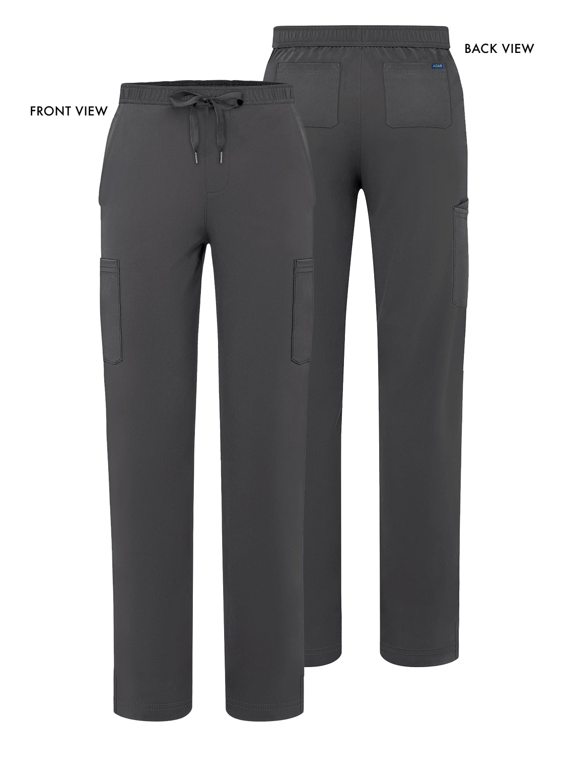 ADAR Addition Men's Slim Leg Cargo Drawstring Pant
