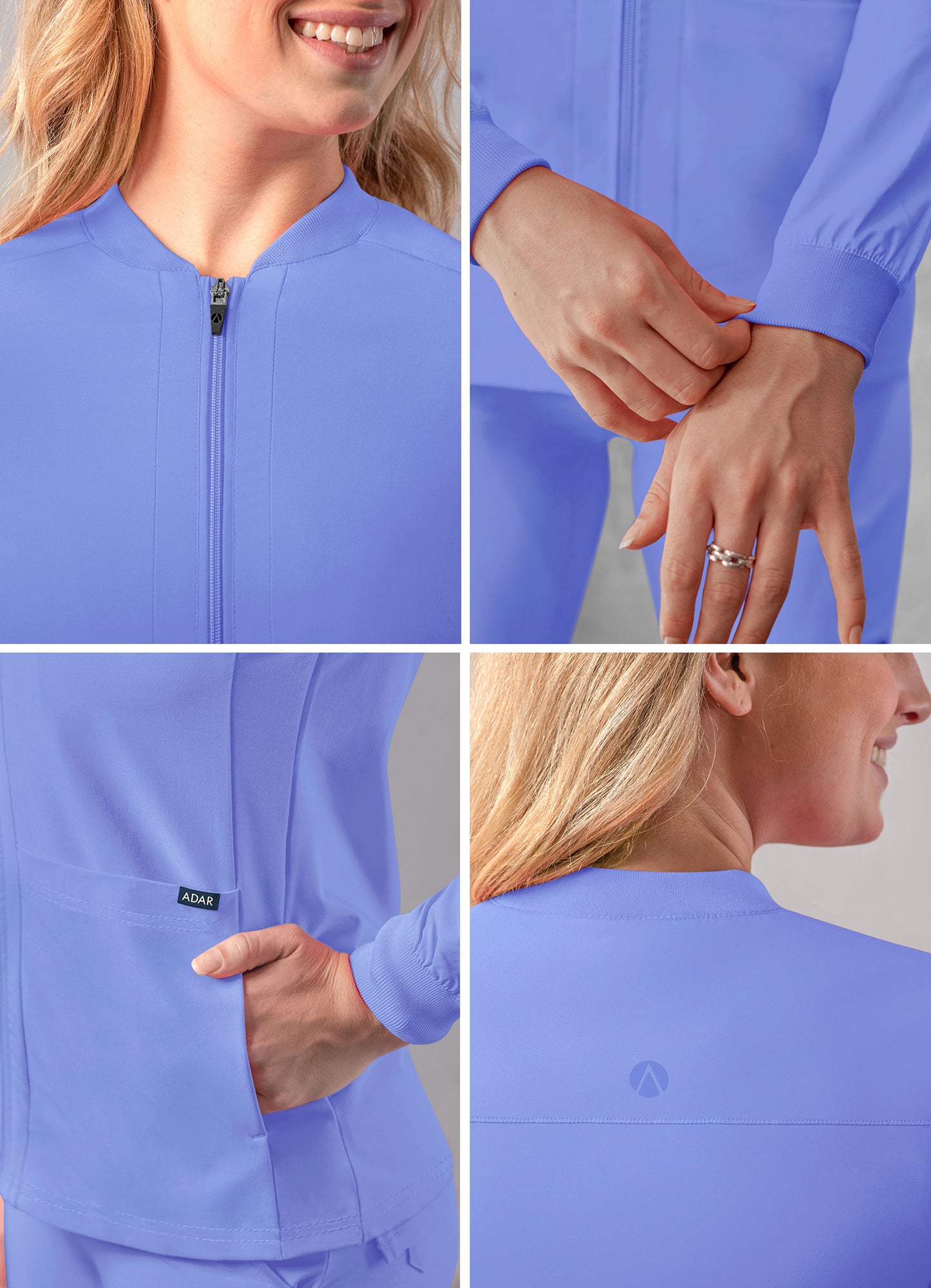 ADAR Addition Women's Bomber Zipped Jacket