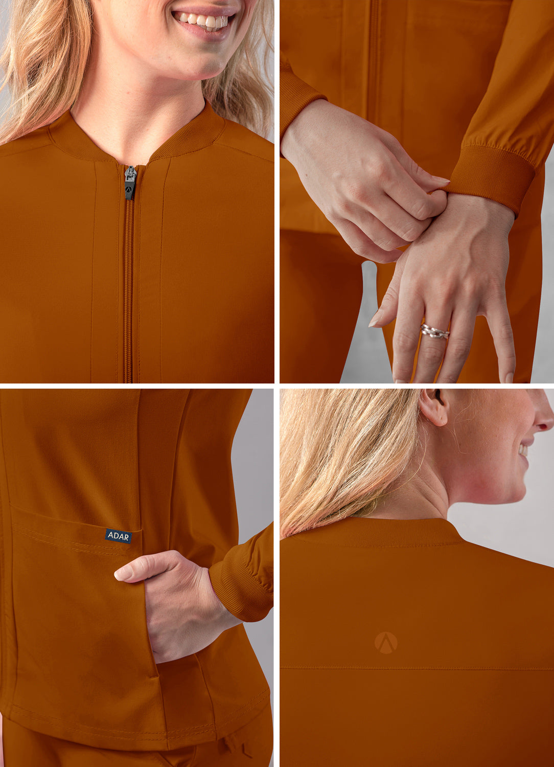 ADAR Addition Women's Bomber Zipped Jacket