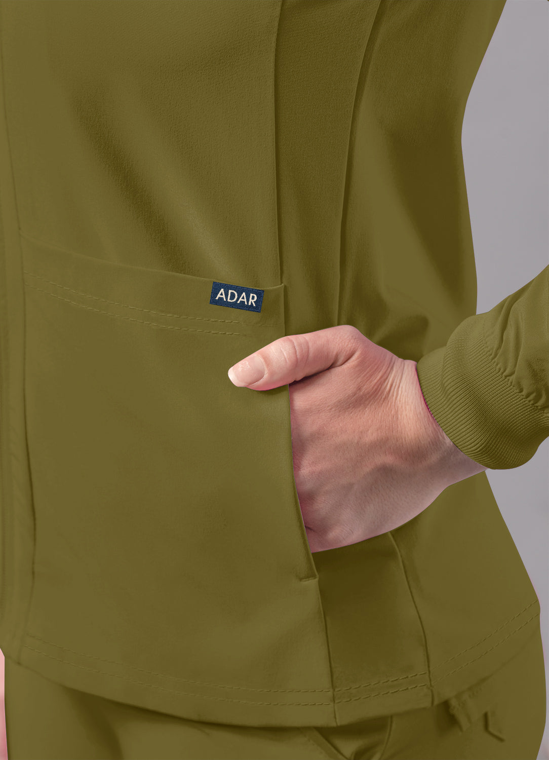 ADAR Addition Women's Bomber Zipped Jacket