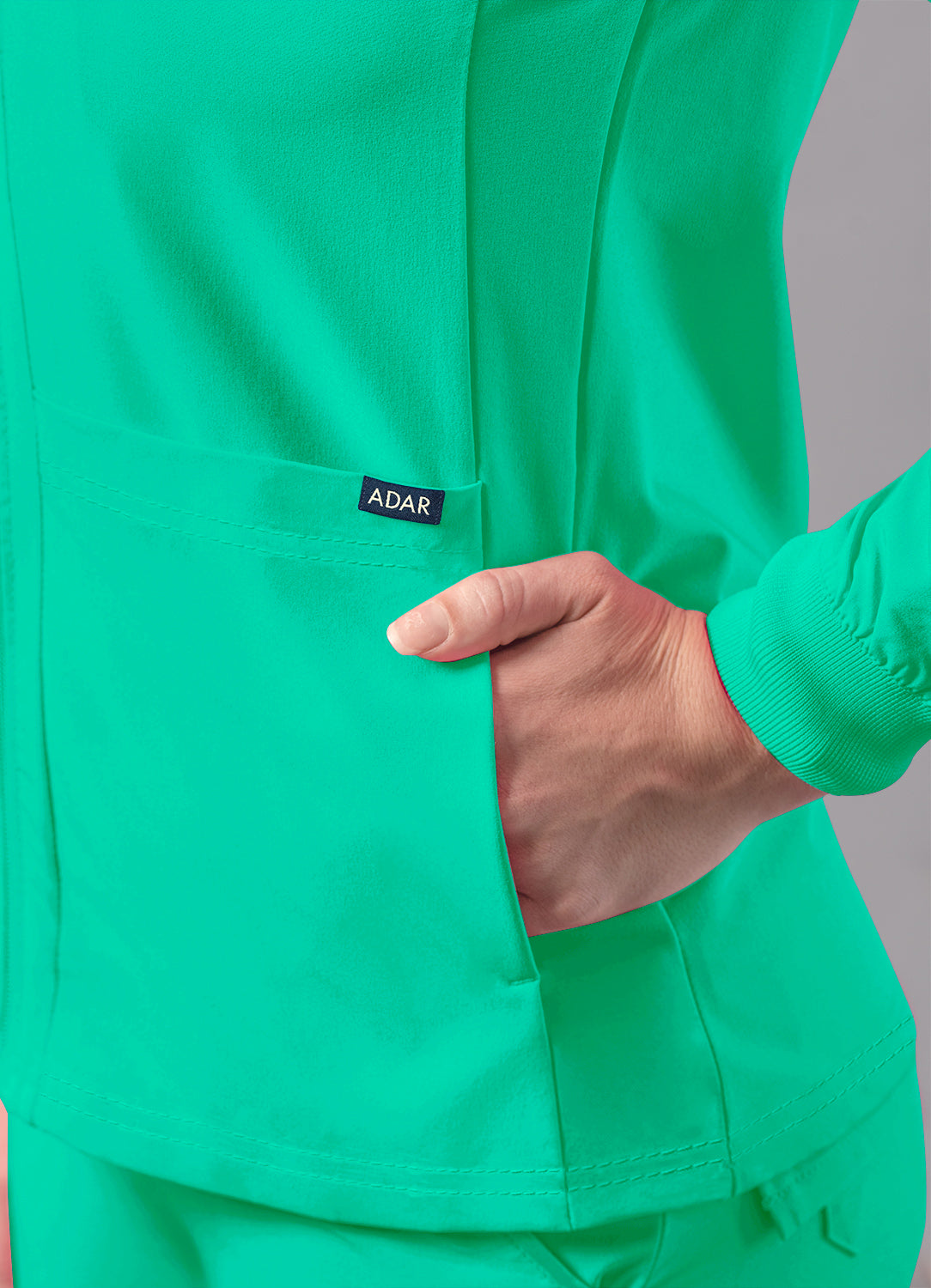 ADAR Addition Women's Bomber Zipped Jacket (More Color)