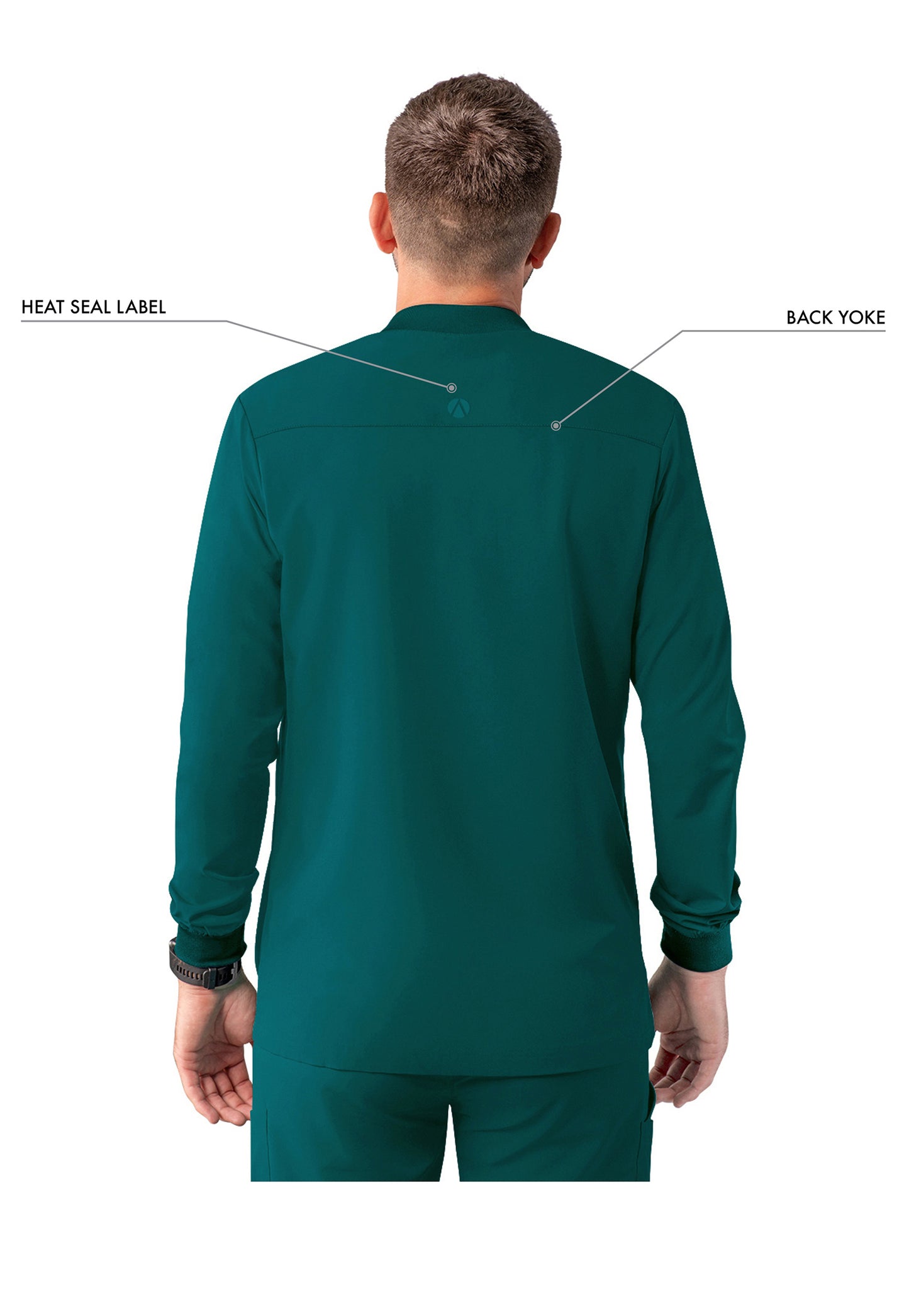 ADAR Addition Men's Bomber Zipped Jacket