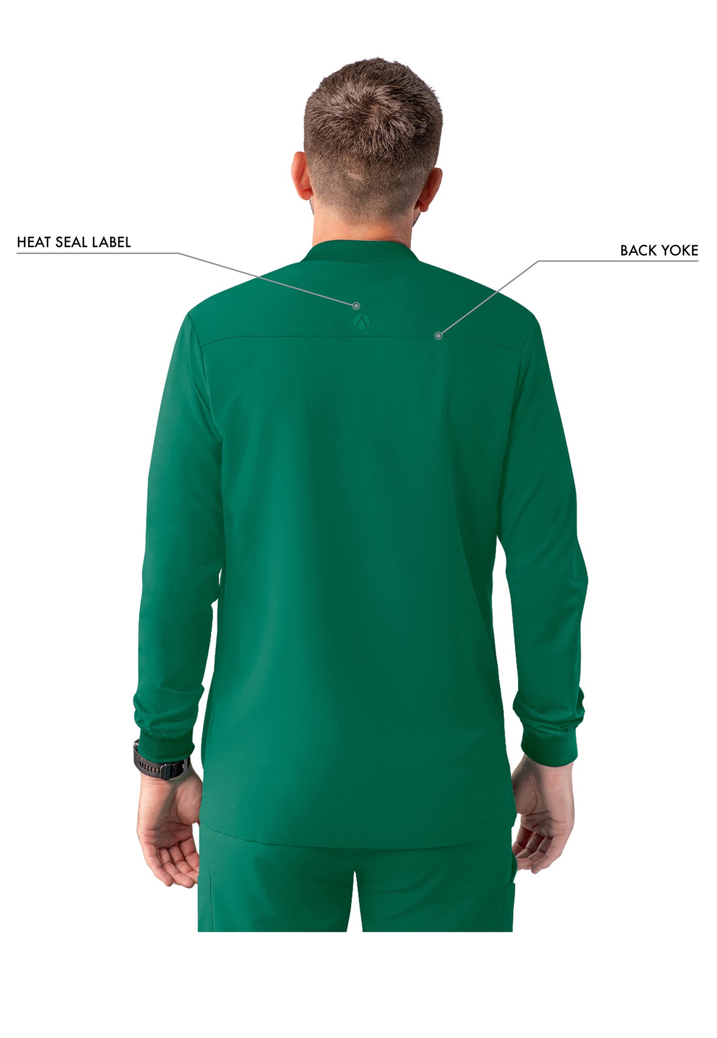 ADAR Addition Men's Bomber Zipped Jacket