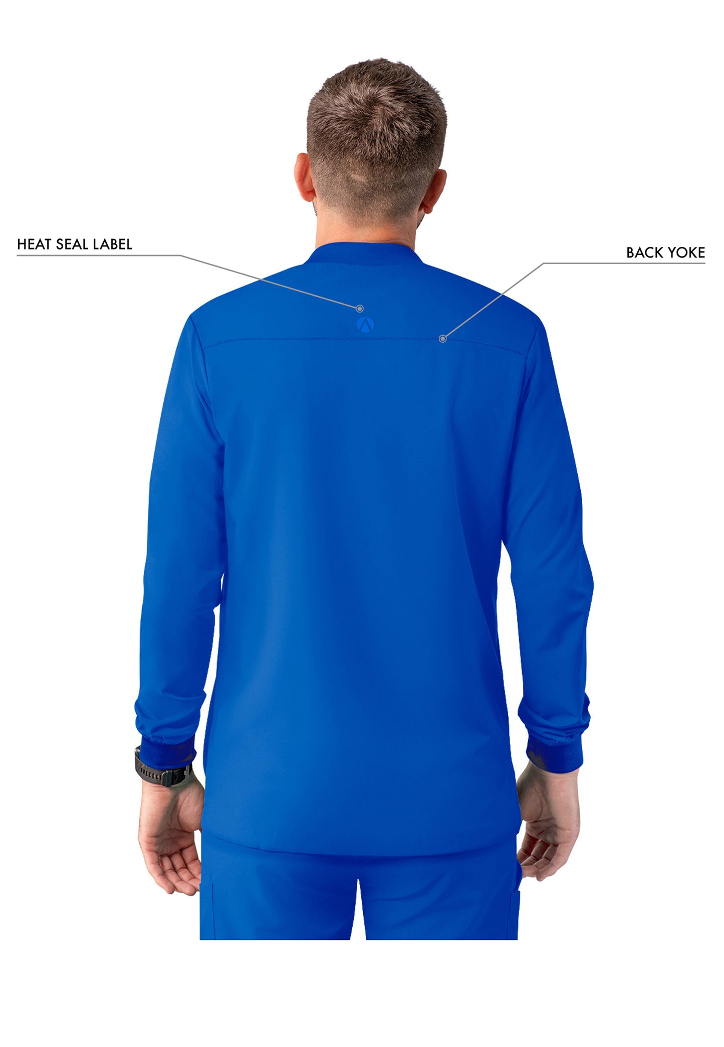 ADAR Addition Men's Bomber Zipped Jacket