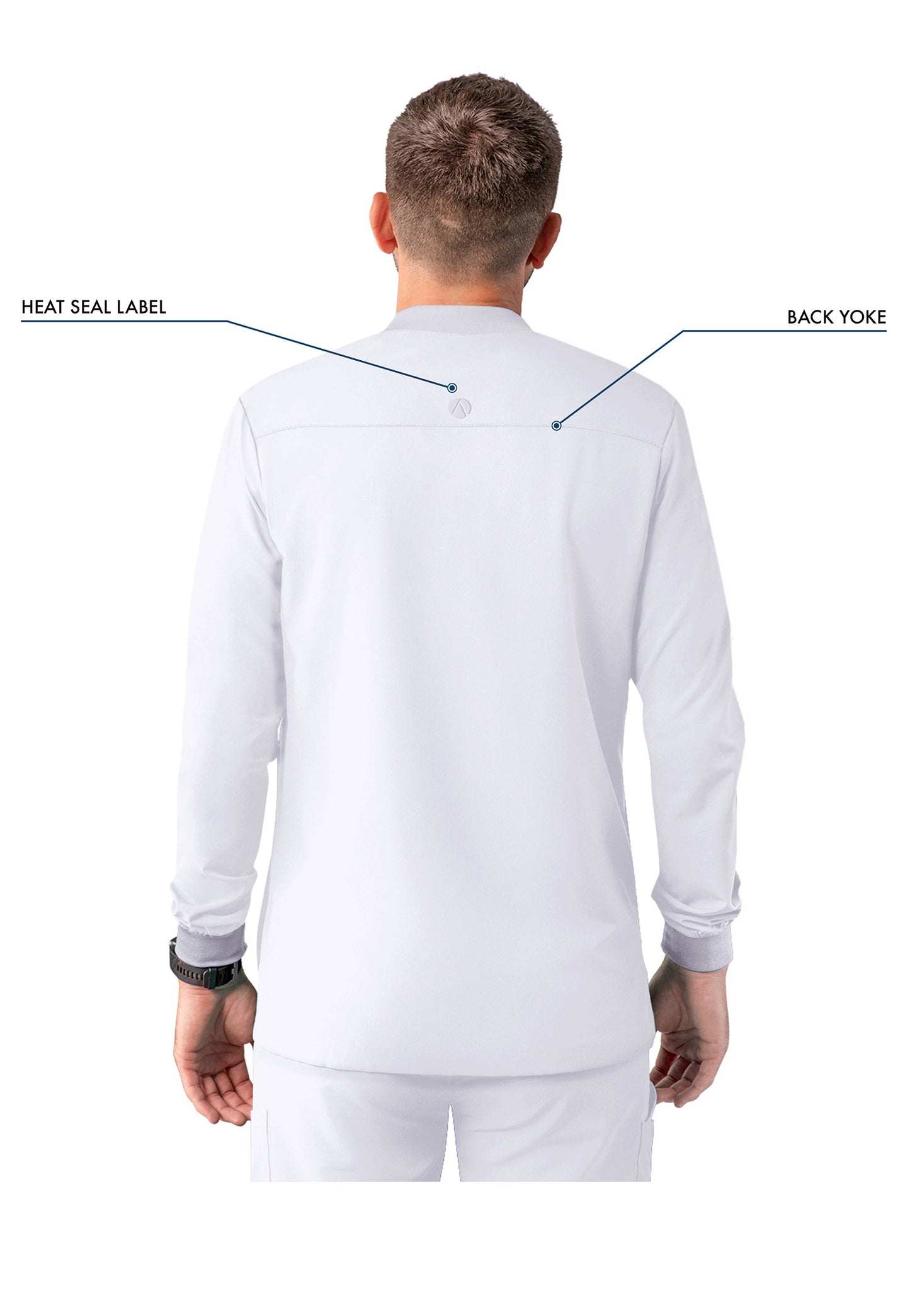 ADAR Addition Men's Bomber Zipped Jacket (More Color)