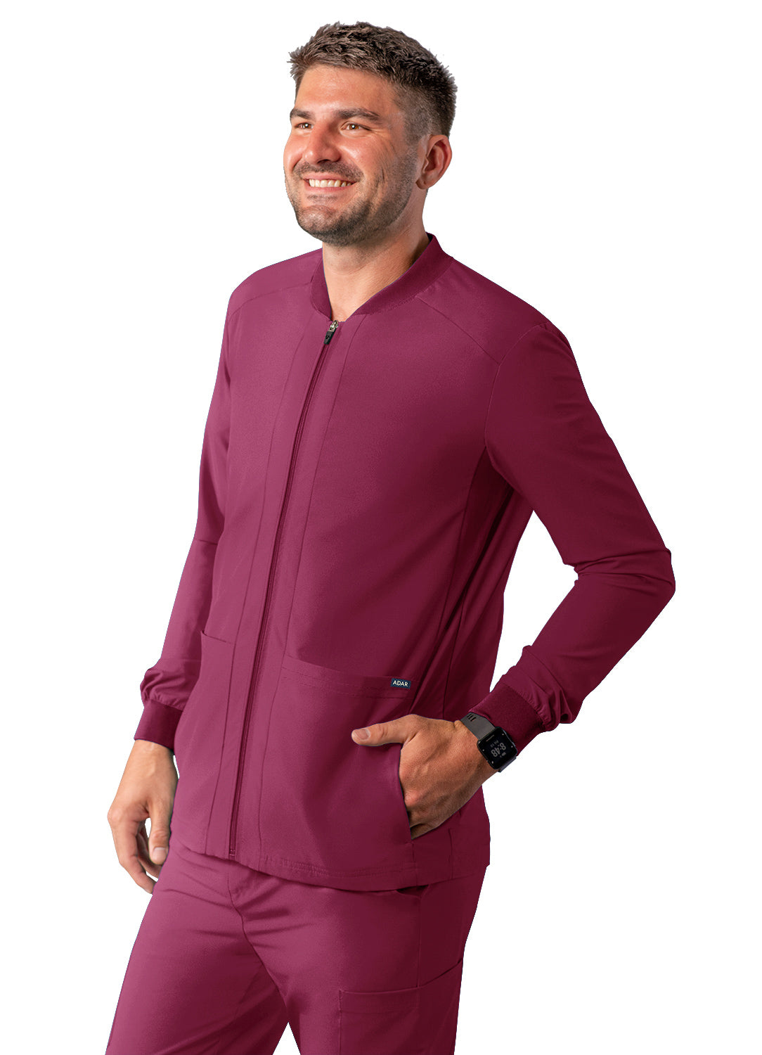 ADAR Addition Men's Bomber Zipped Jacket (More Color)