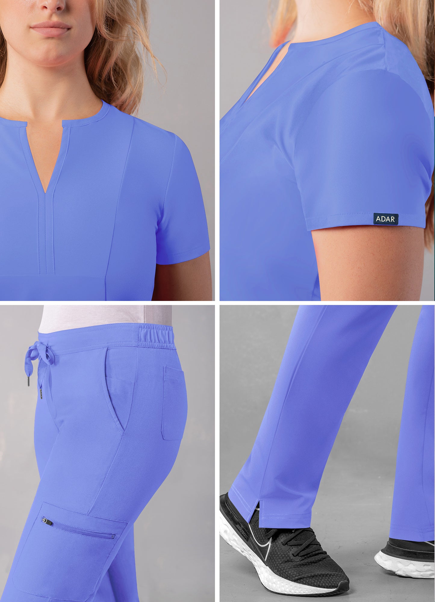 ADAR Addition Women's Go-Higher Scrub Set