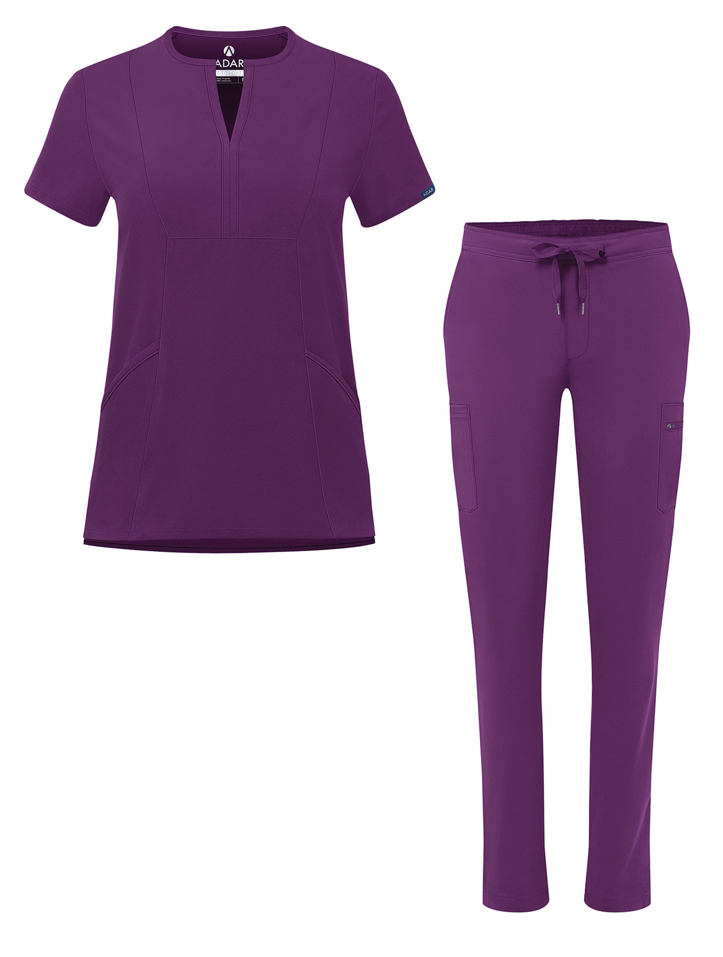 ADAR Addition Women's Go-Higher Scrub Set