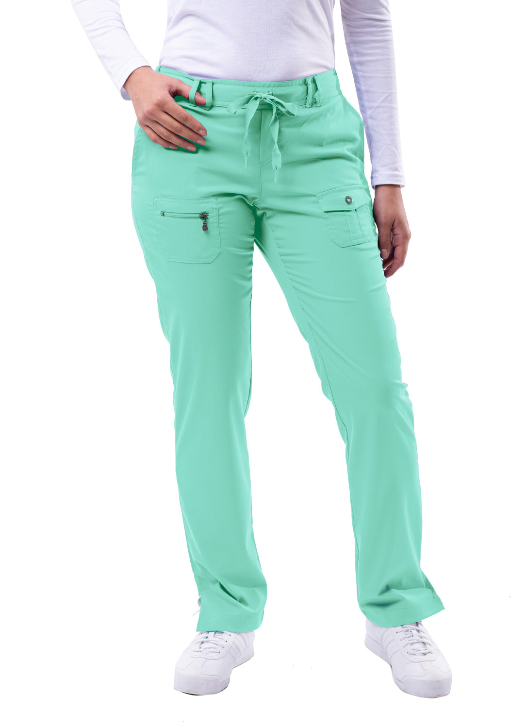 ADAR Pro Women's Slim Fit 6 Pocket Pant Tall