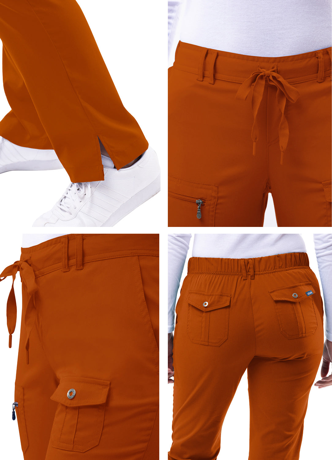 ADAR Pro Women's Slim Fit 6 Pocket Pant Tall