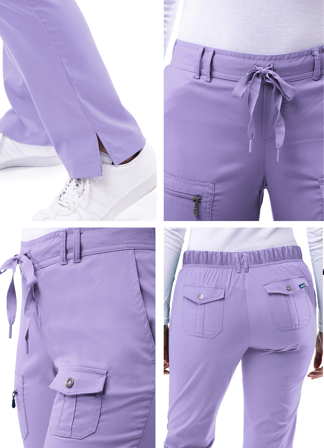 ADAR Pro Women's Slim Fit 6 Pocket Pant  Petite (More Color)