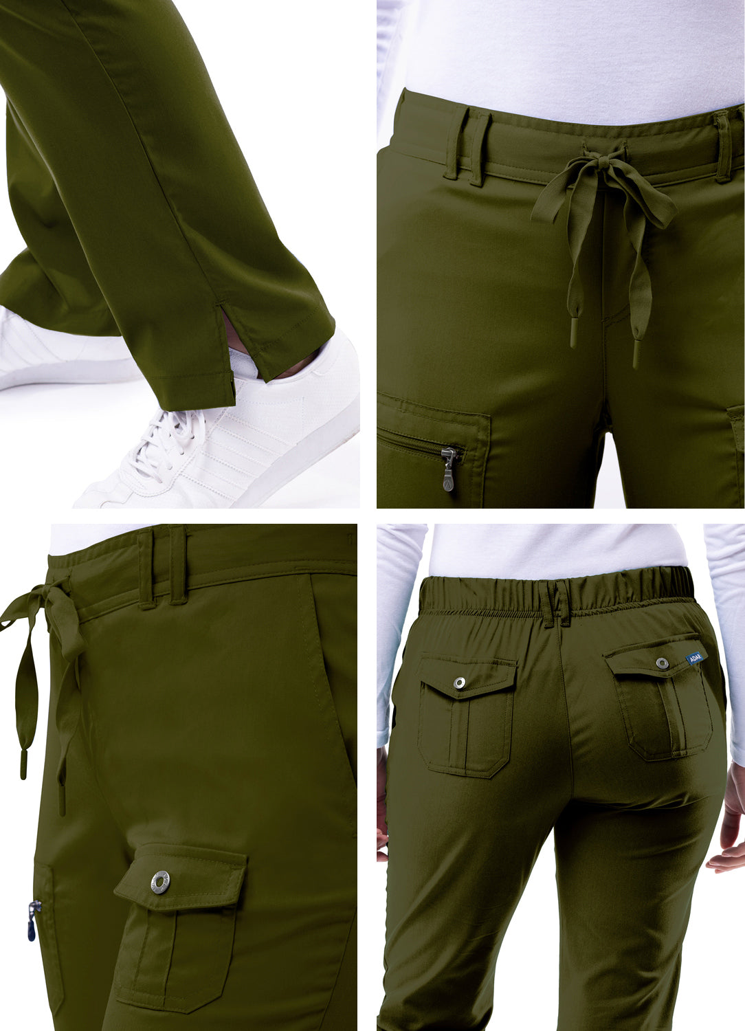 ADAR Pro Women's Slim Fit 6 Pocket Pant