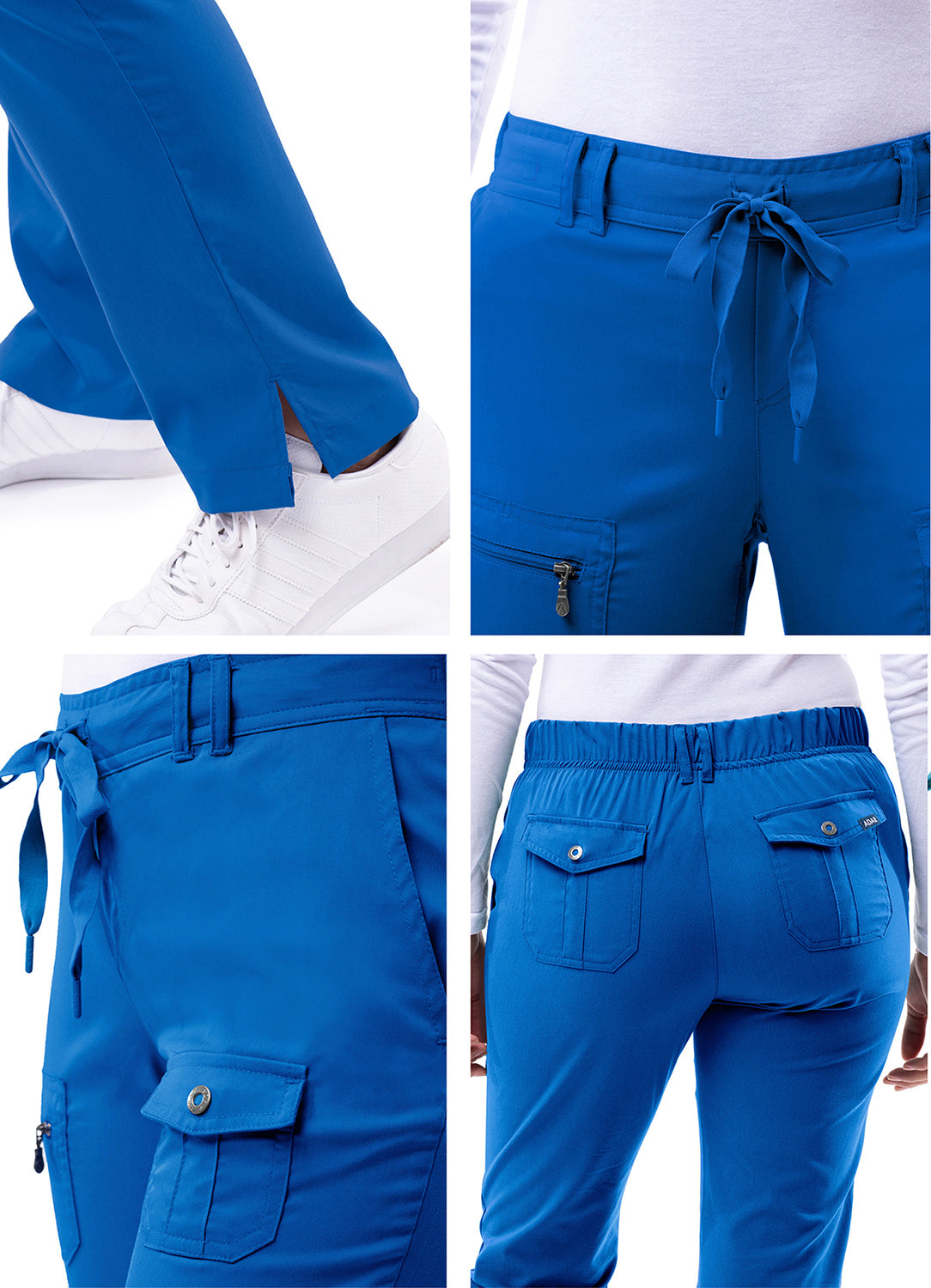 ADAR Pro Women's Slim Fit 6 Pocket Pant  Petite (More Color)