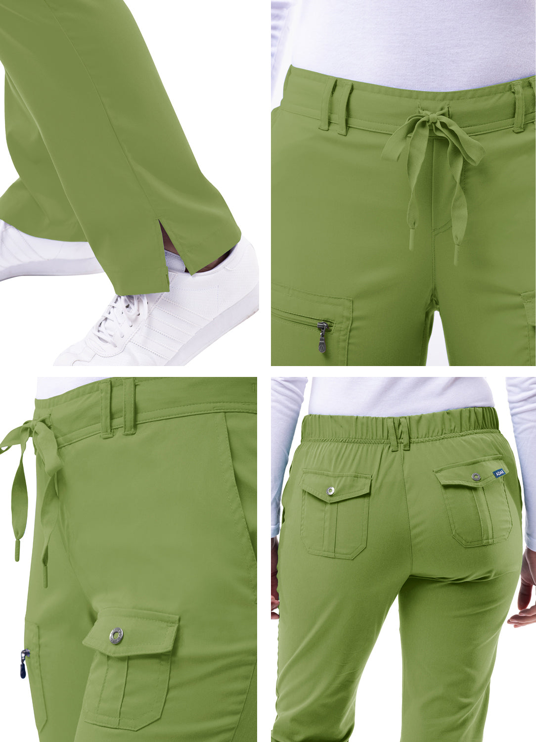 ADAR Pro Women's Slim Fit 6 Pocket Pant (More Color)