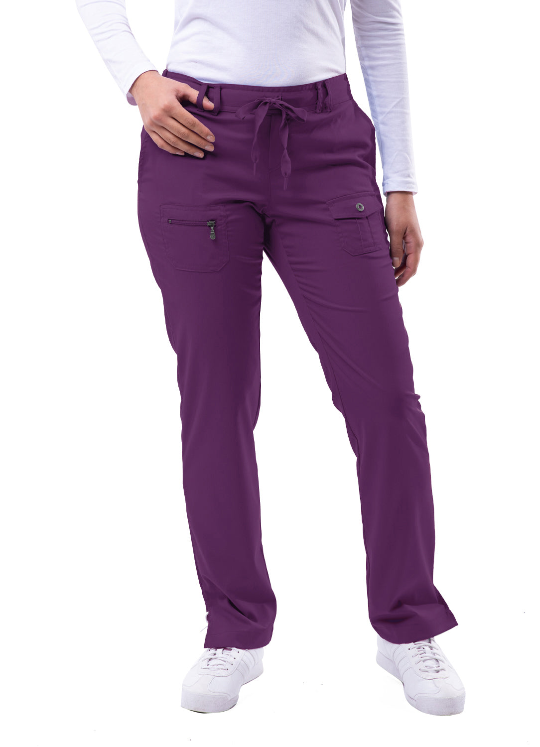 ADAR Pro Women's Slim Fit 6 Pocket Pant Tall