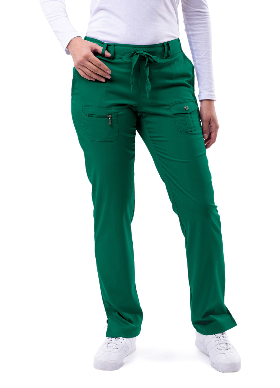 ADAR Pro Women's Slim Fit 6 Pocket Pant  Petite (More Color)