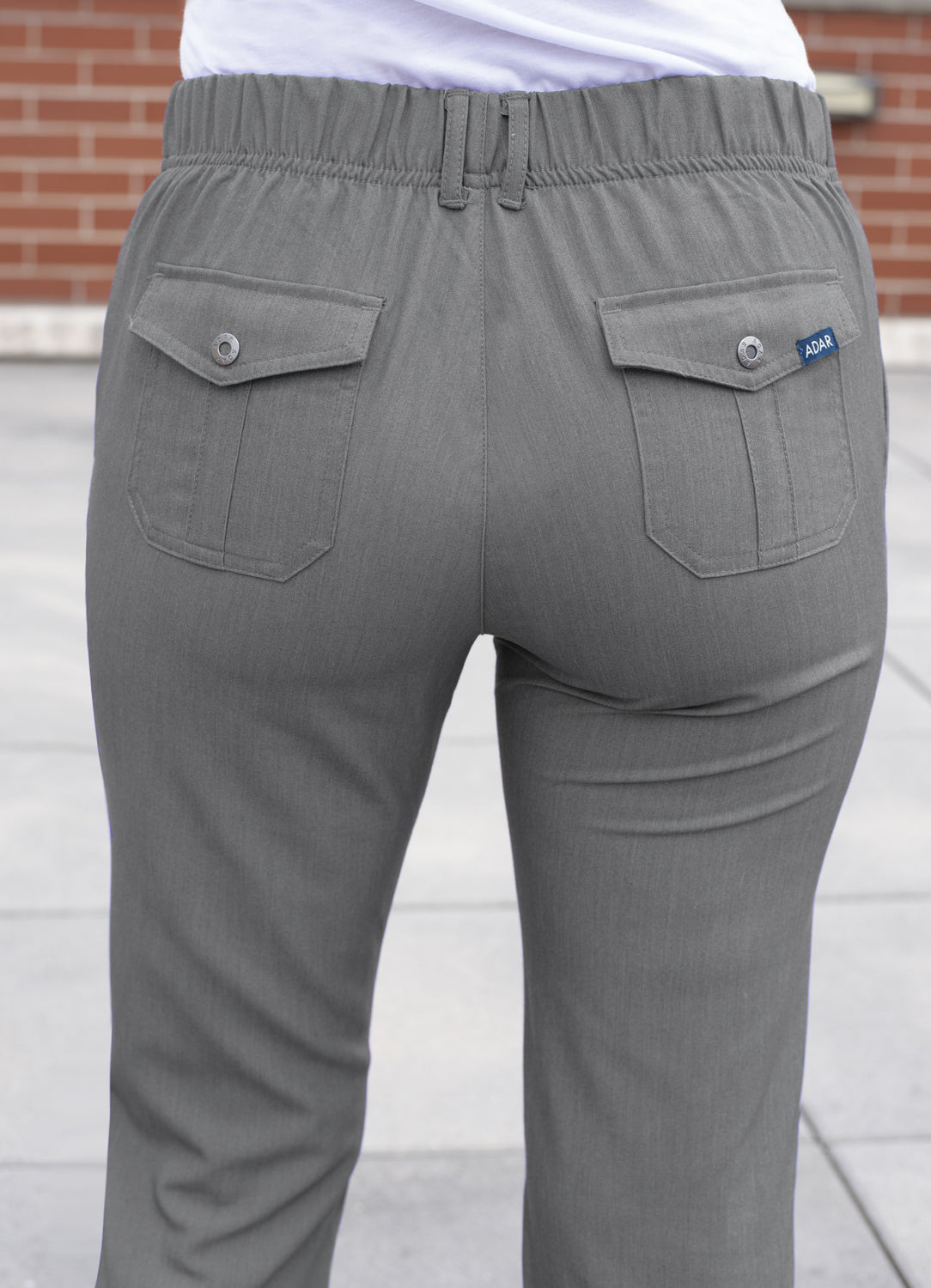 ADAR Pro Women's Slim Fit 6 Pocket Pant  Petite (More Color)