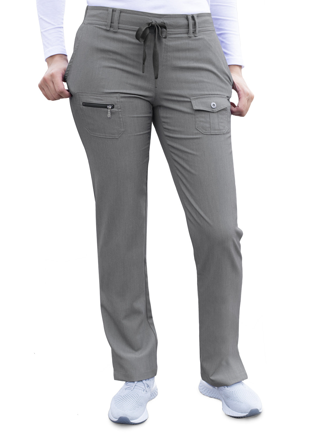 ADAR Pro Women's Slim Fit 6 Pocket Pant  Petite (More Color)