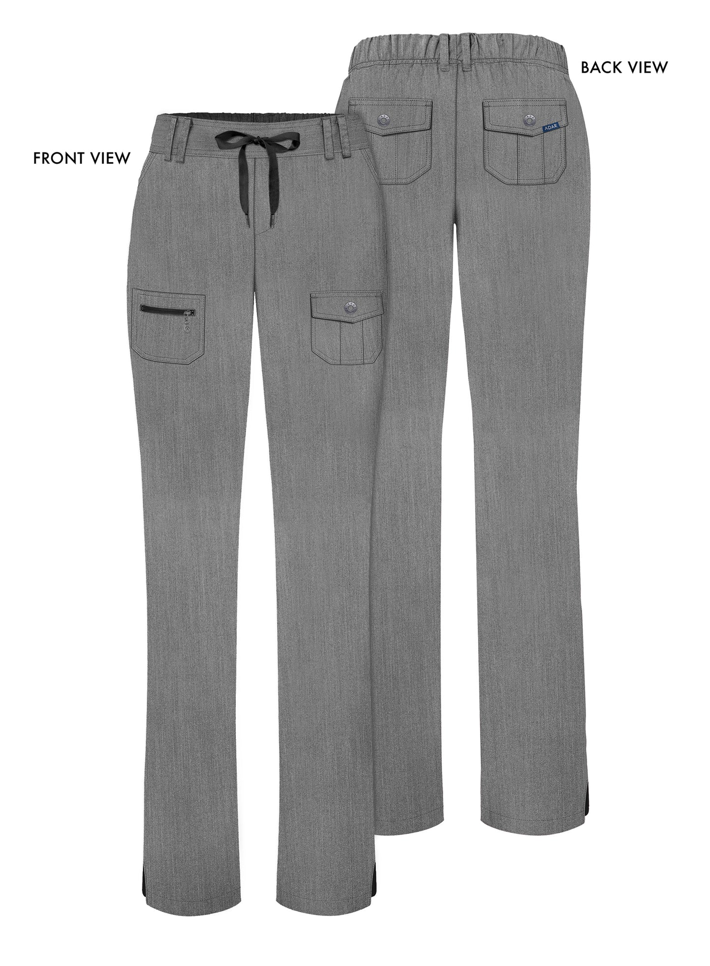 ADAR Pro Women's Slim Fit 6 Pocket Pant  Petite (More Color)