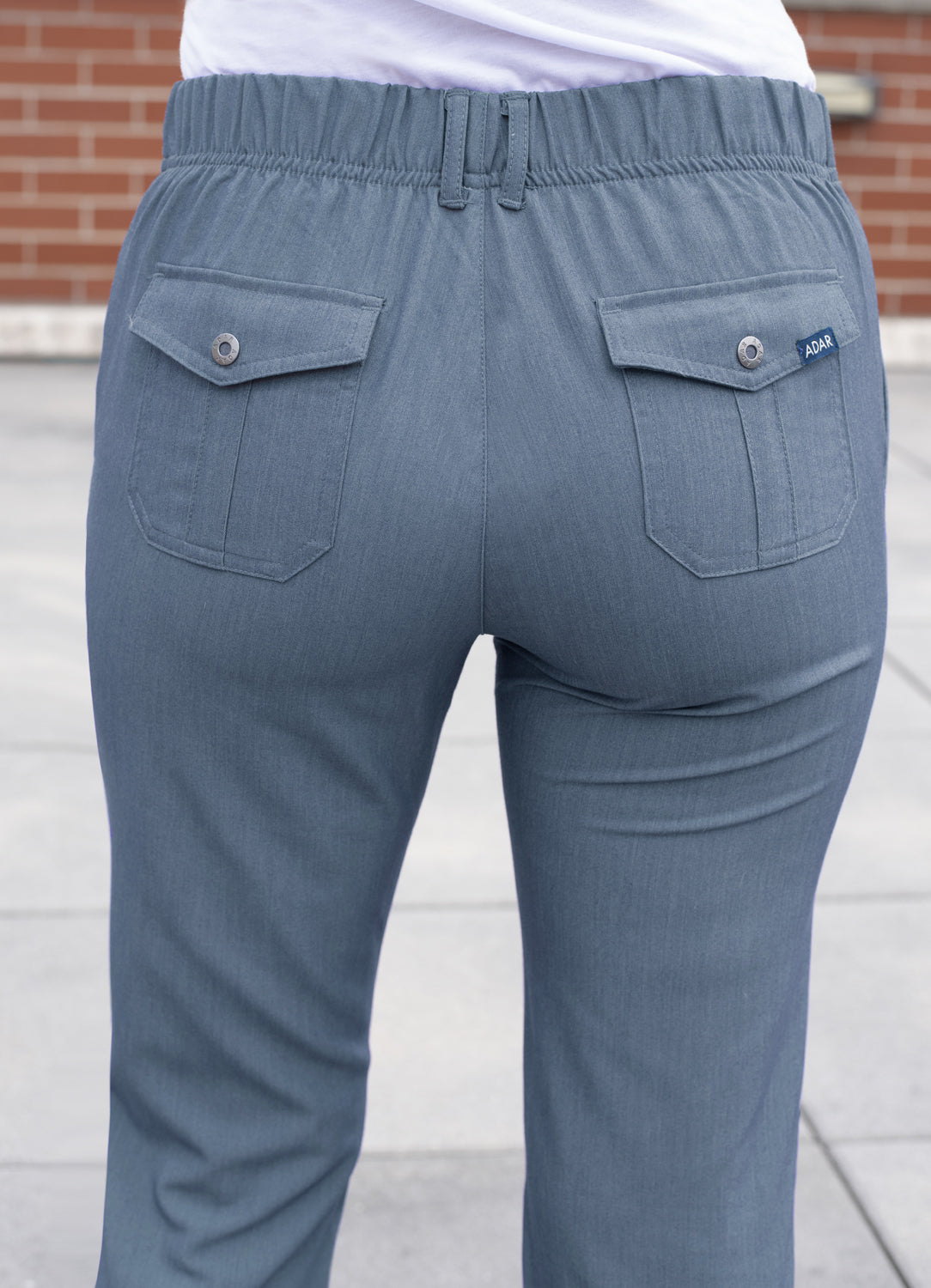 ADAR Pro Women's Slim Fit 6 Pocket Pant  Petite (More Color)