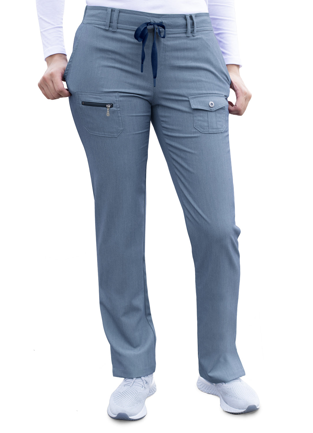 ADAR Pro Women's Slim Fit 6 Pocket Pant  Petite (More Color)