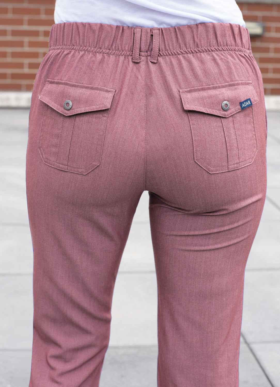 ADAR Pro Women's Slim Fit 6 Pocket Pant  Petite (More Color)