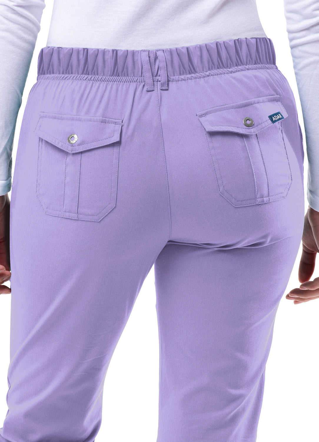 ADAR Pro Women's Slim Fit 6 Pocket Pant  Petite (More Color)