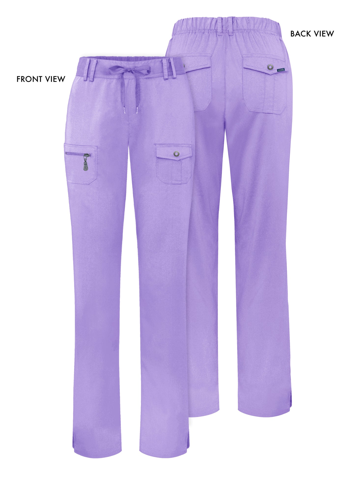 ADAR Pro Women's Slim Fit 6 Pocket Pant  Petite (More Color)