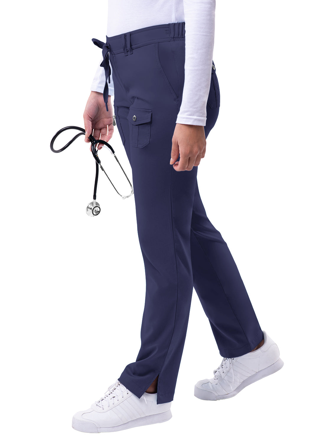 ADAR Pro Women's Slim Fit 6 Pocket Pant  Petite (More Color)