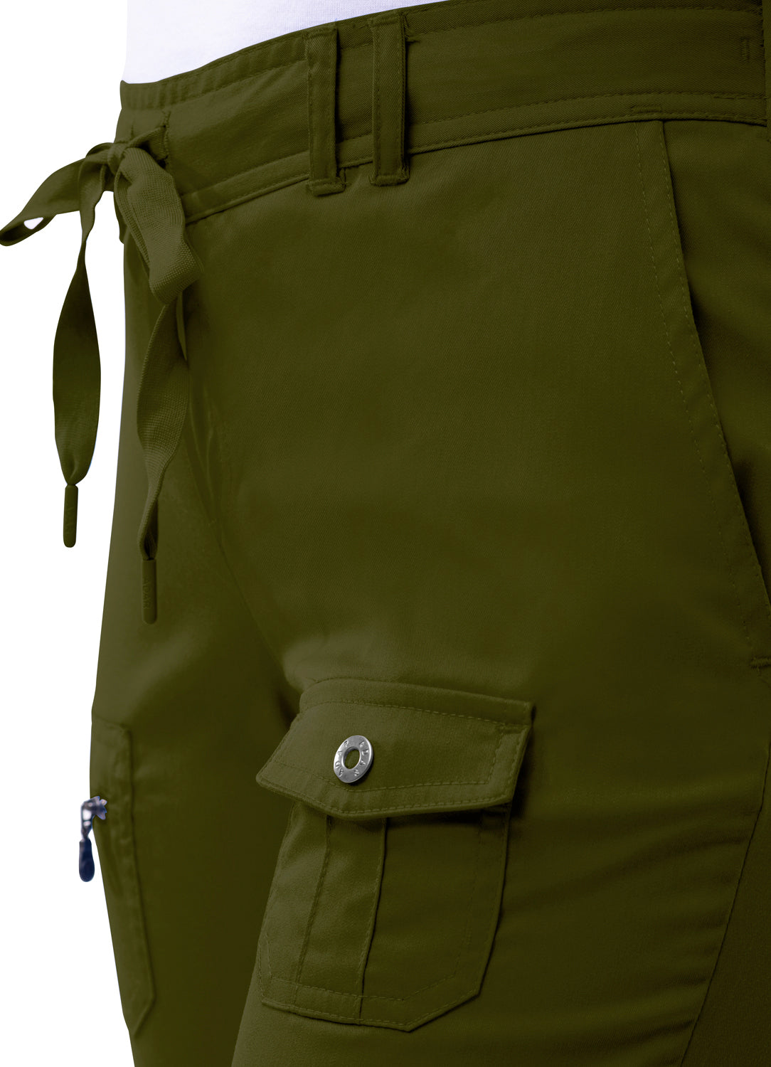 ADAR Pro Women's Slim Fit 6 Pocket Pant  Petite (More Color)