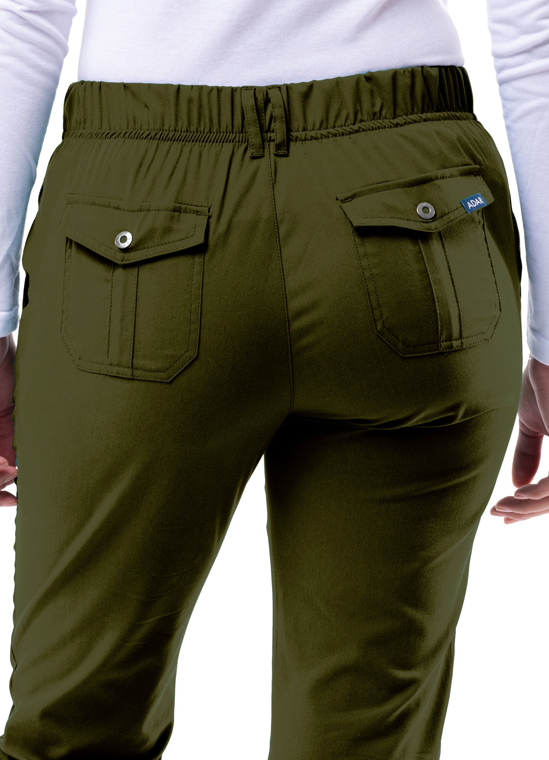 ADAR Pro Women's Slim Fit 6 Pocket Pant  Petite (More Color)