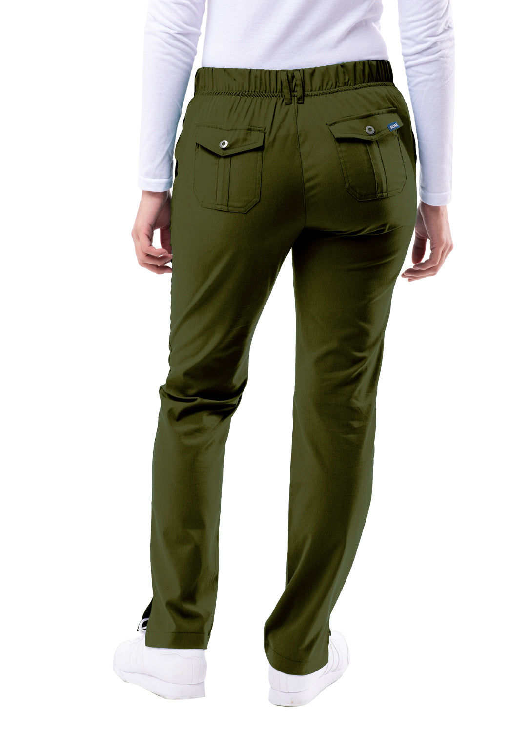 ADAR Pro Women's Slim Fit 6 Pocket Pant  Petite (More Color)