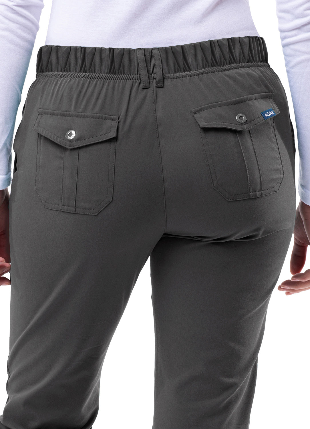 ADAR Pro Women's Slim Fit 6 Pocket Pant  Petite (More Color)