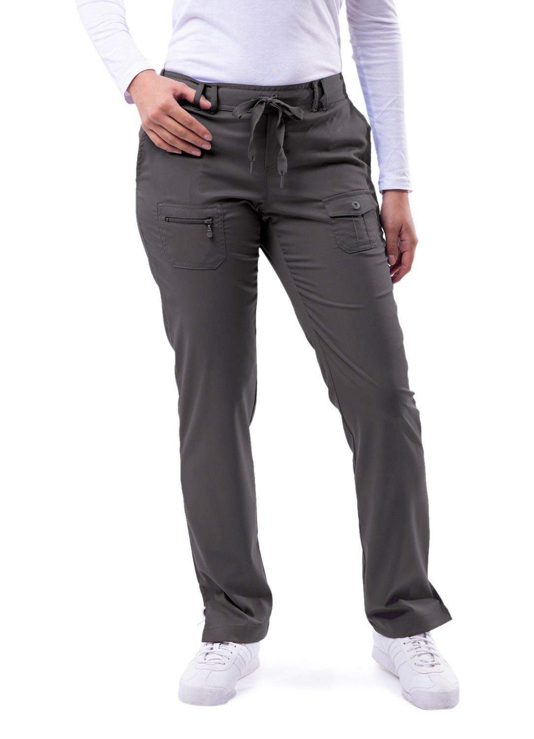 ADAR Pro Women's Slim Fit 6 Pocket Pant  Petite (More Color)